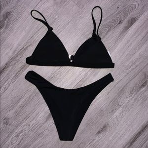 black romwe bikini set (other order was cancelled)